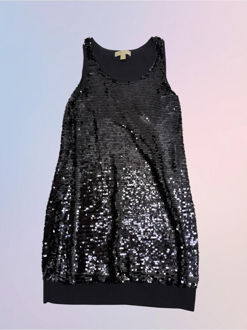MICHAEL KORS Women’s Small Black Sequin Dress